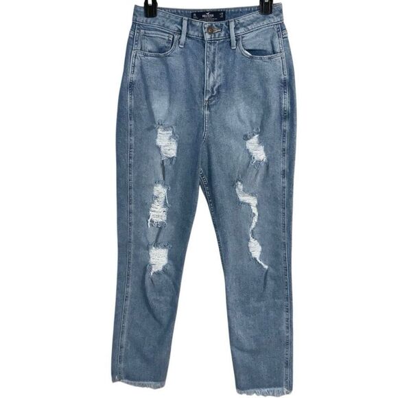 Hollister Curvy Ultra High Rise Mom Jeans size 28 - Picture 1 of 8